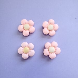 Pink And Yellow Flower Jibbits